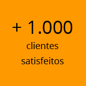 +1000 clientes satisfeitos