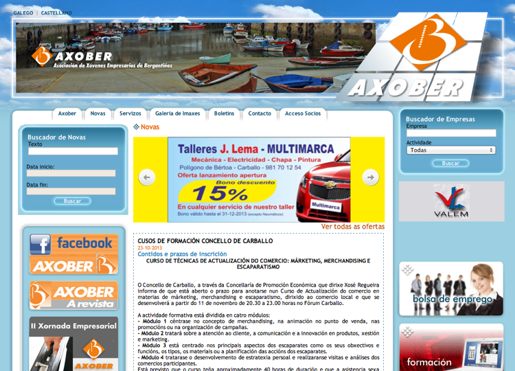 Asociaci�n de X�venes Empresarios de Berganti�os