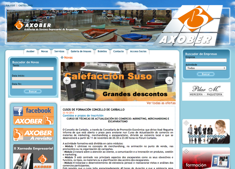 Asociaci�n de X�venes Empresarios de Berganti�os (AXOBER)