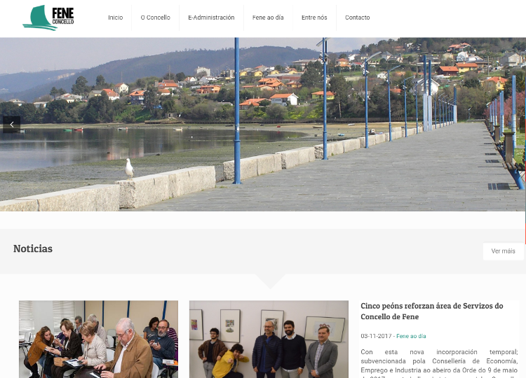 Portal cidad�n do Concello de Fene
