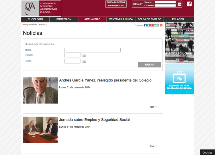 Colexio de Xestores Administrativos de Galicia